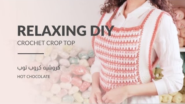 Crochet crop top
